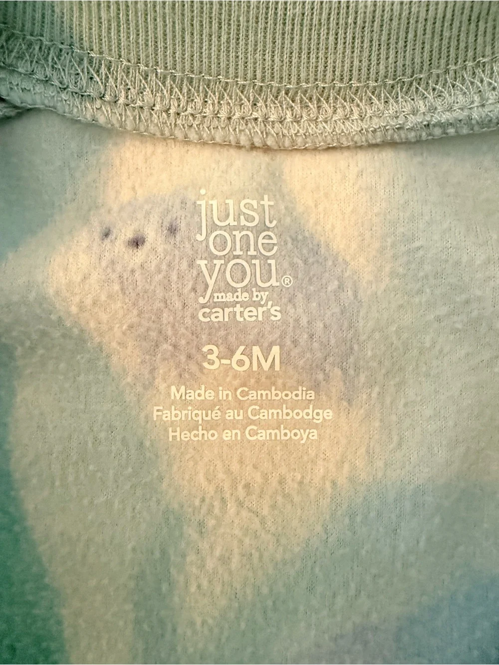 CARTER’S | Light Blue Bear Fleece Sleep Sack